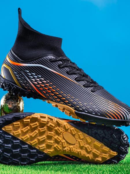 Professional Soccer Shoes for Men & Women, Anti-Slip Wear-Resistant Indoor Outdoor Training Competition Footwear, Long Studs Ag TF Design, Football Field Boots Professional Soccer Shoes for Men & Women, Anti-Slip Wear-Resistant Indoor Outdoor Training Competition Footwear, Long Studs Ag TF Design, Football Field Boots