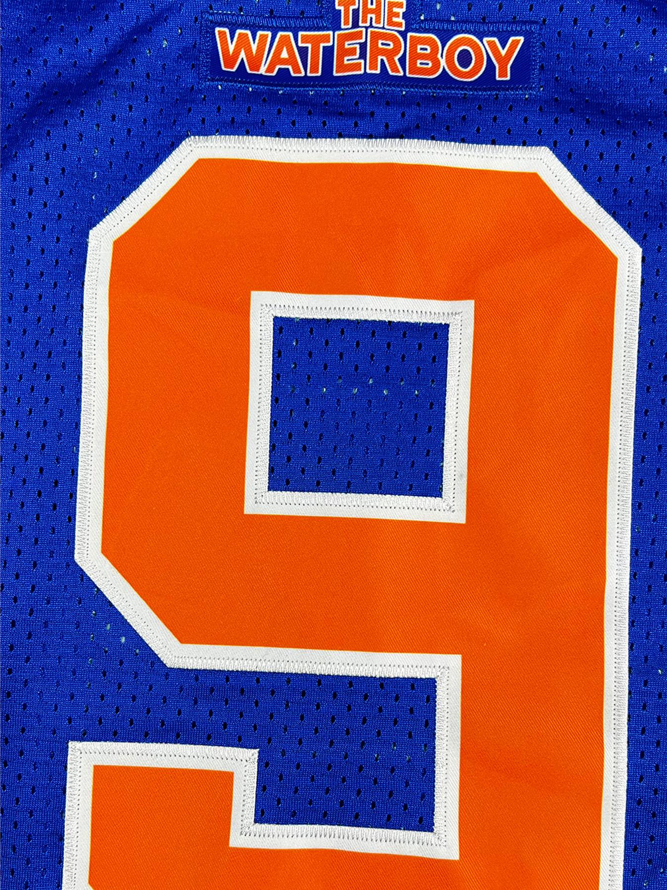 Bobby Boucher #9 The Water boy Adam Sandler Movie Mud Dogs Bourbon Bowl Football Jersey