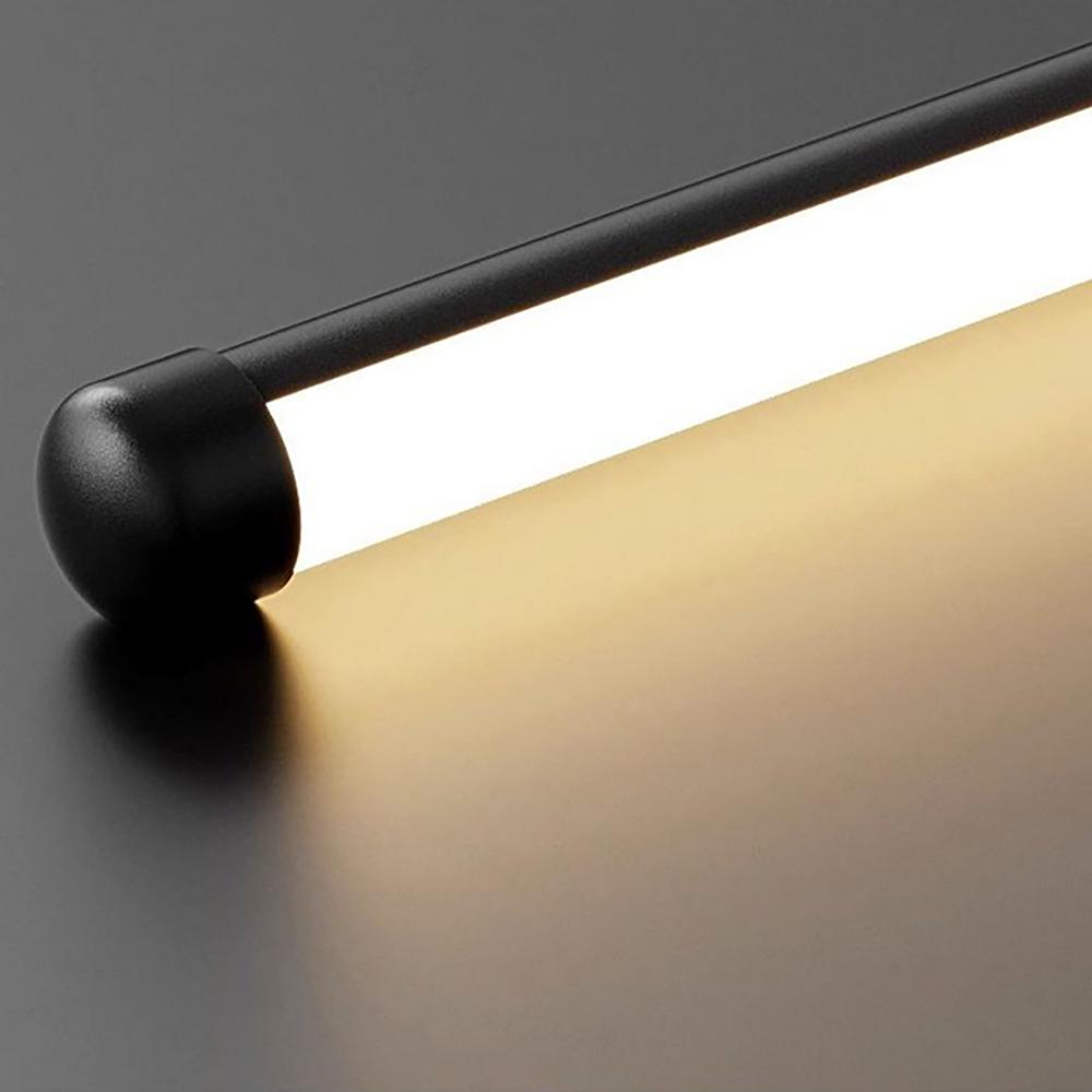 Long strip wall lamp 50cm charging LED with remote control dimming charging, no wiring, magnetic suction line wall lamp suitable for corridors, entrances, bedrooms, bedside wall lamps