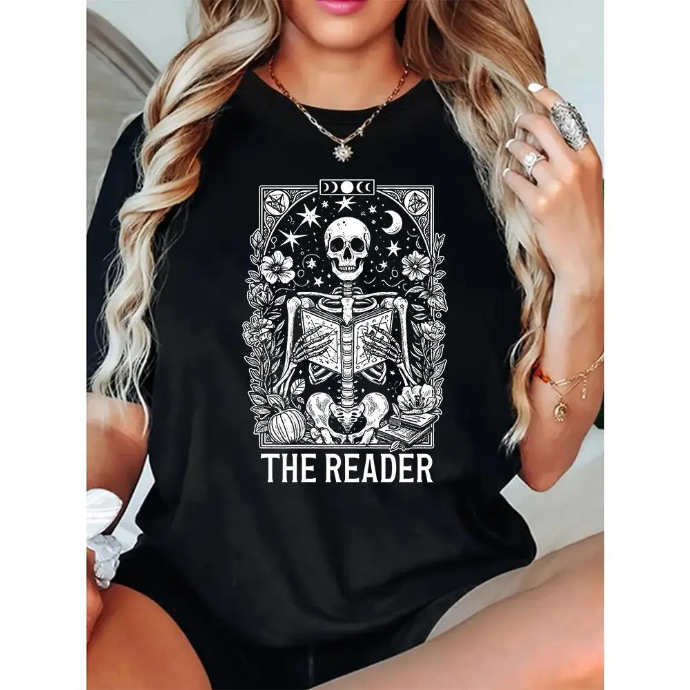 Tarot Reader Shirt, Witchy Tarot Tee, Mystic Reader Gift for Tarot Lovers, Occult Aesthetic T Shirt, Spiritual Witch Clothing