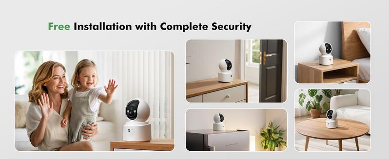 Wireless Camera-2.5K 4MP Pan/Tilt Security Camera Indoor with 6000mAh Battery, 5G&2.4G WiFi Camera for Home Security/Baby Monitor/Pet Wireless Surveillance Cam, Color Night Vision, AI Motion Detection, 2-Way Audio Wireless Camera-2.5K 4MP Pan/Tilt Security Camera Indoor with 6000mAh Battery, 5G&2.4G WiFi Camera for Home Security/Baby Monitor/Pet Wireless Surveillance Cam, Color Night Vision, AI Motion Detection, 2-Way Audio