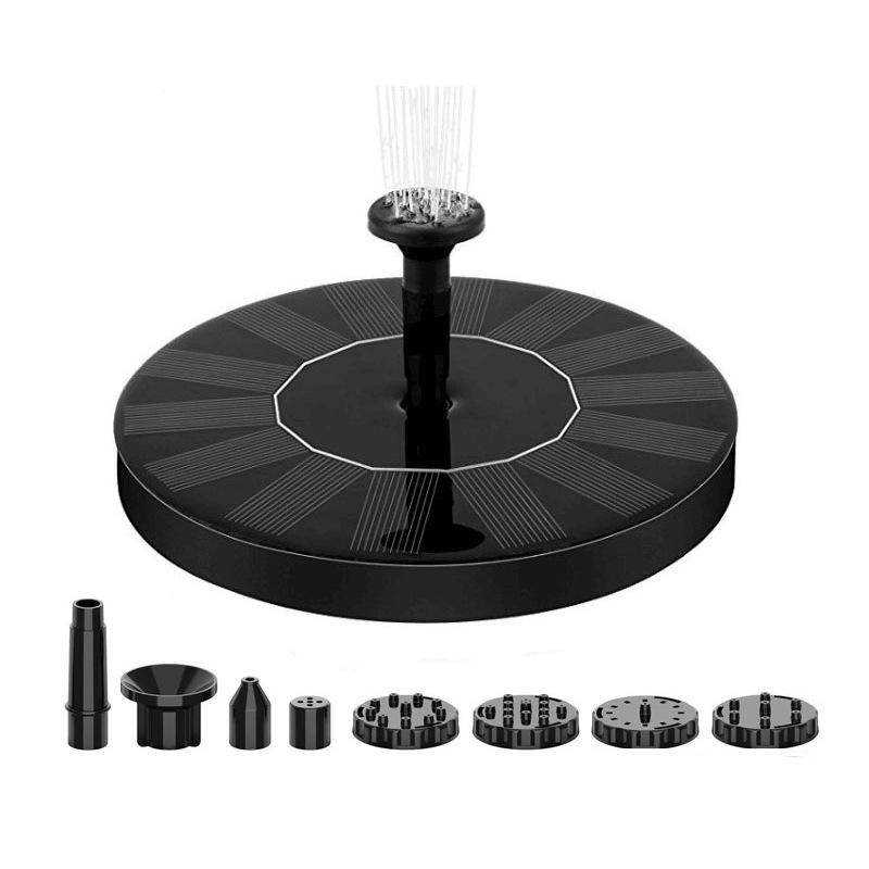 Solar Bird Bath Fountain with LED Lights, 7V Floating Solar Water Pump with 6 Nozzles, Weather-Resistant Outdoor Water Feature for Garden, Pond, Pool, Patio and Yard Decor Solar Bird Bath Fountain with LED Lights, 7V Floating Solar Water Pump with 6 Nozzles, Weather-Resistant Outdoor Water Feature for Garden, Pond, Pool, Patio and Yard Decor