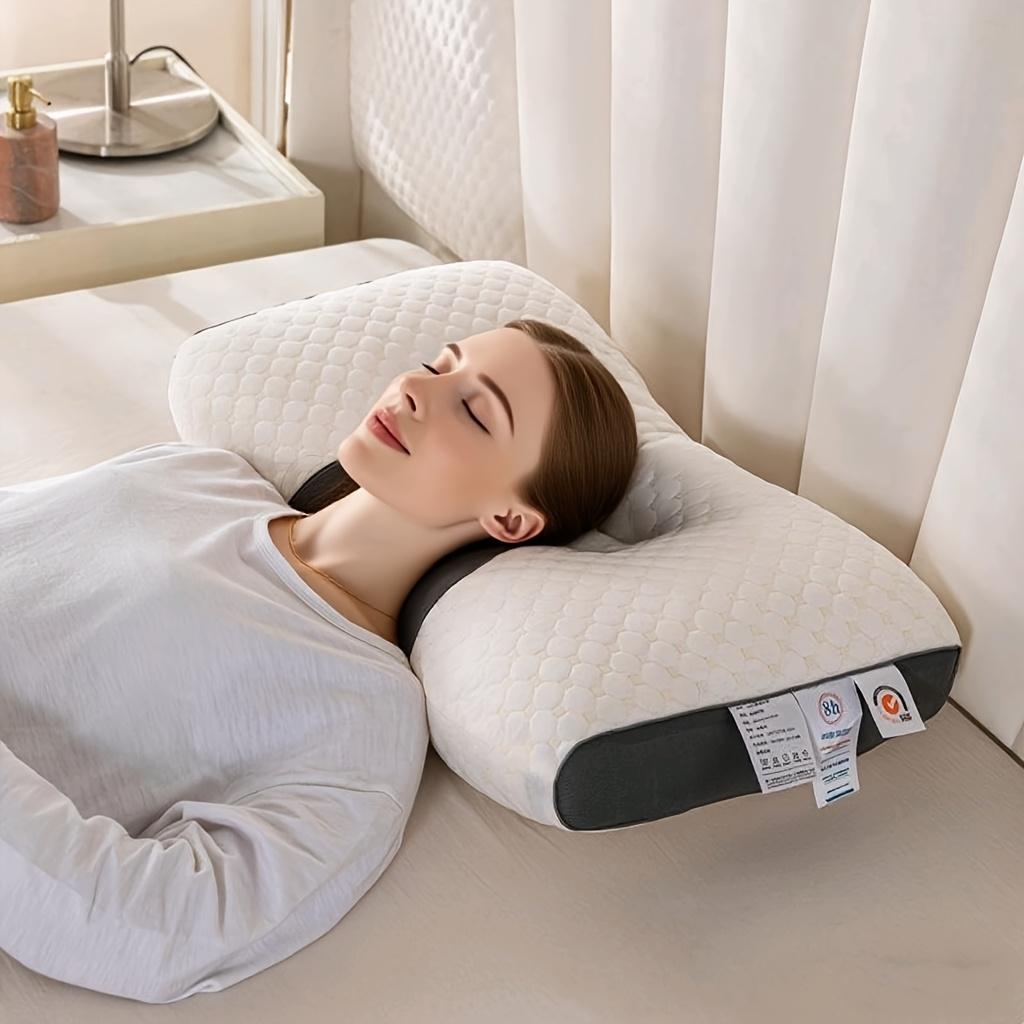 This product boasts a 4D ergonomic design with specific areas tailored for back and side sleepers, Comfortable Pillow Designed for Neck Support, Featuring a Zoned Contour for Side And Back Sleepers, with a Cooling Cover That Is Breathable And Washable.