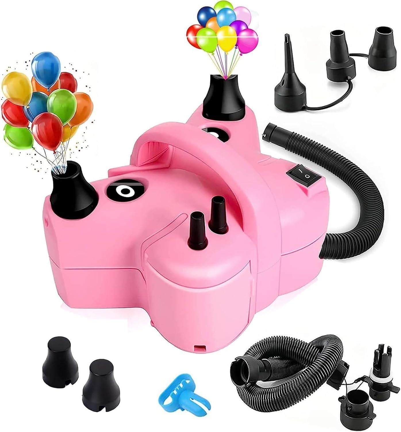 Balloons Machine Puff 698PLUS multifunctional electric balloon inflator inflatable double ...