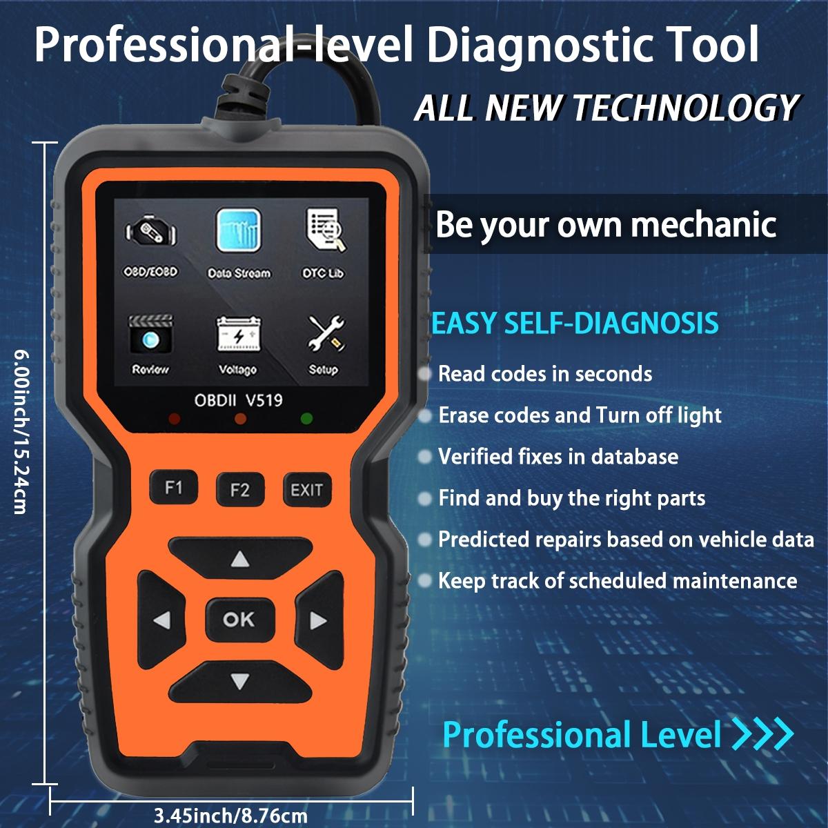 OBD2 scanner engine fault code reader