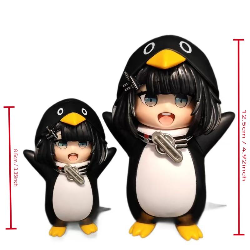 New Arrival Gugu Gaga Penguin Girl Administrator Cute Anime Model Figure Collectible Handmade Ornament