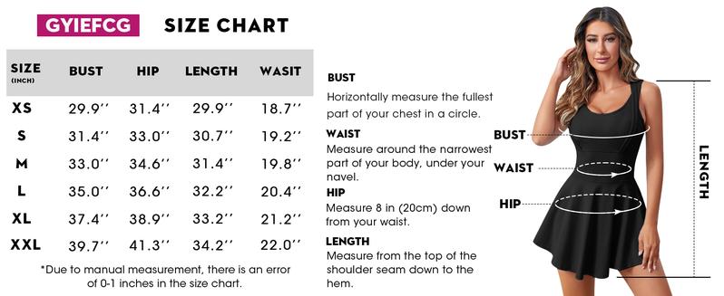 FISOEW Sleeveless 2-in-1 Athletic Tennis Golf Dress Underneath Workout Active Dresses with Built-in Shorts Activewear prom memorial day outfits waisttrainers sundress camels hiking athletic dress tennis dress