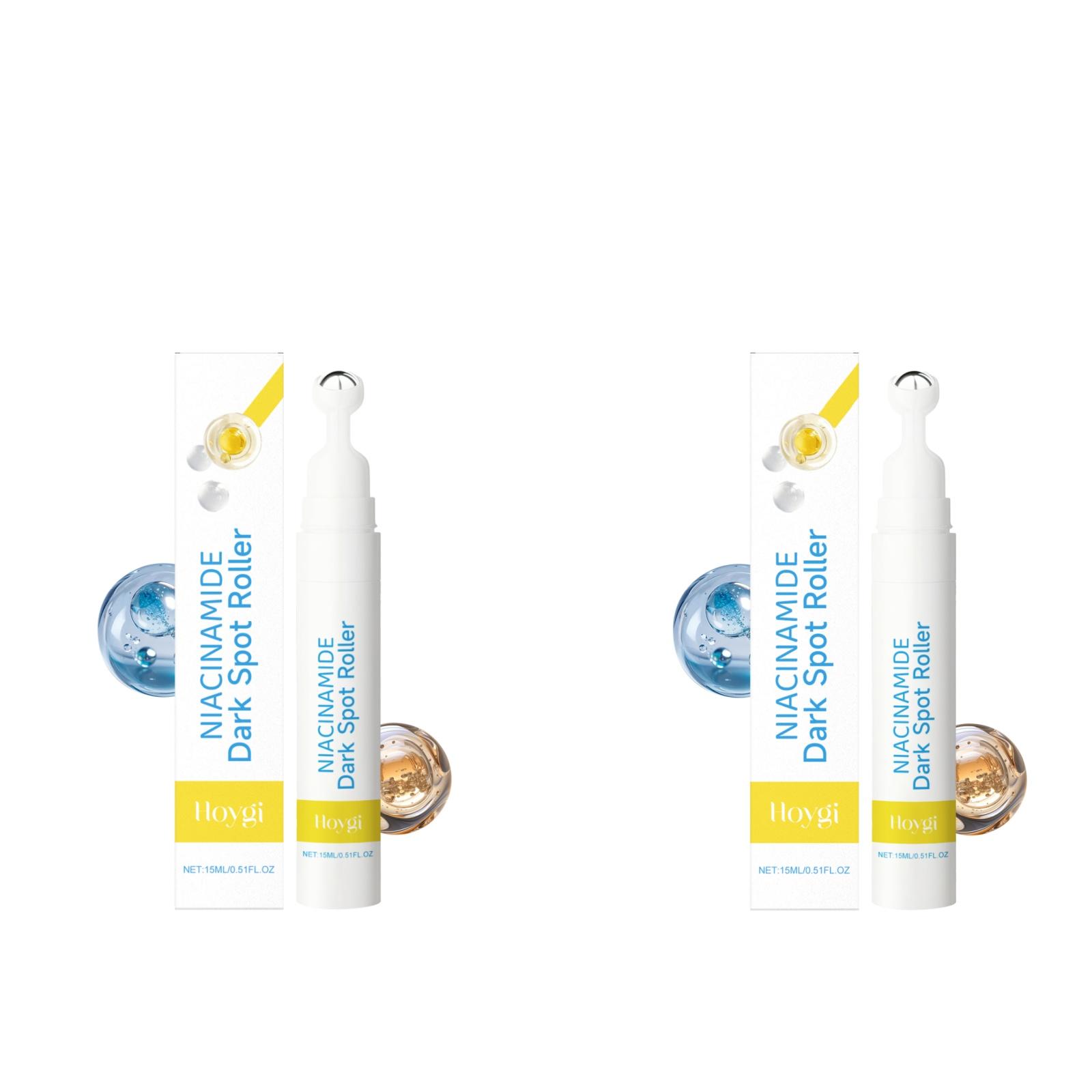 Hoygi Niacinamide Rollerball Essence, 15ML*2, Locks in Moisture, Lightweight Hydrating Formula, Easy Absorption Skincare Serum