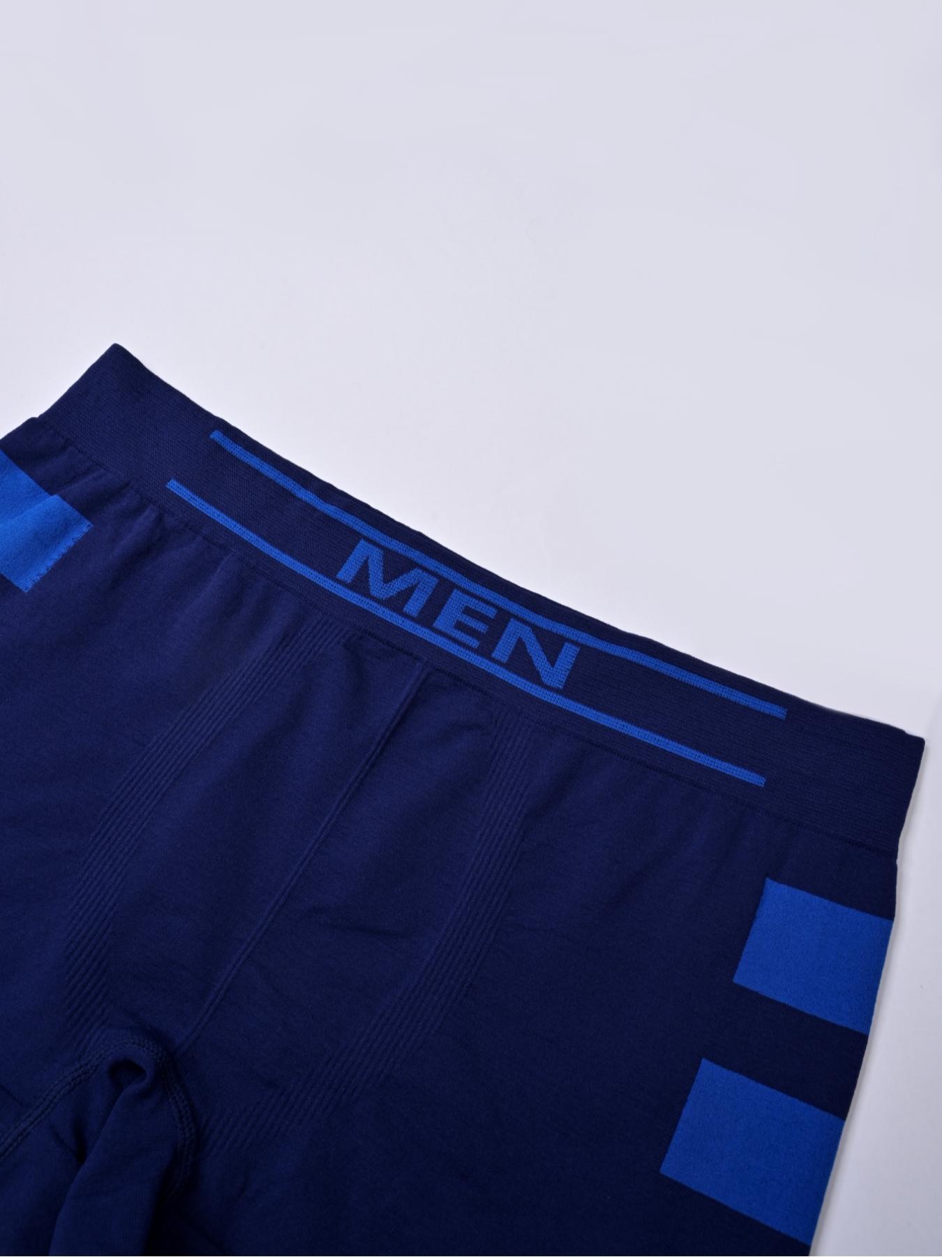 RANDOM COLOR,Men's Seamless Briefs with Side Stripes, Comfortable Breathable Casual Youth Underwear, All Seasons, Fitted Style