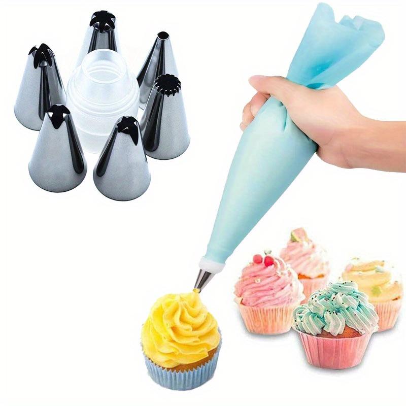 Piping Bag and Tips Cake Decorating and Baking Supplies Kit Includes Cupcake Icing Tips with Pastry Bag