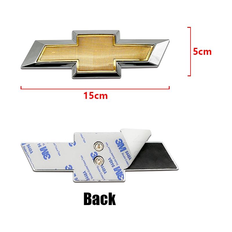 Universal Car Emblem Sticker, Chevrolet Replacement Exterior Decoration, Waterproof Scratch-Resistant Body Accessories