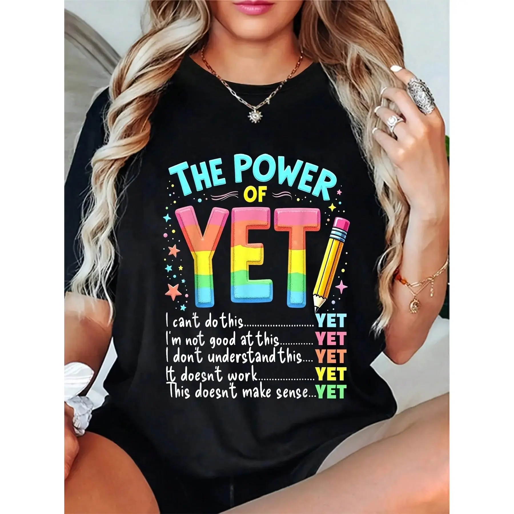 The Power Comes From Kind Teachers Growth Mindset Motivation T Shirt