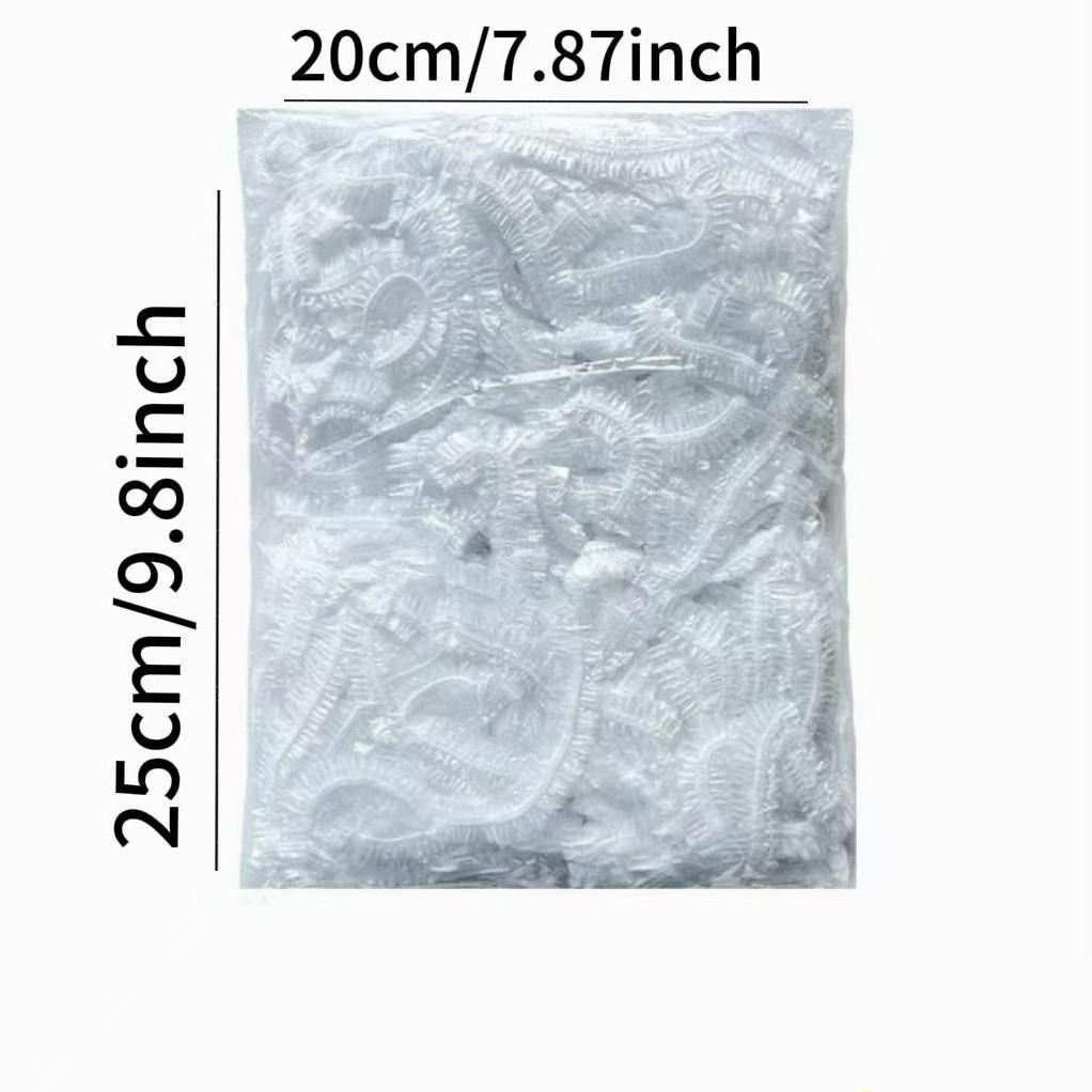 99/350/500 Disposable Food-Grade Cling Wrap and Multi-Function Food Cover Sets, Elastic and Durable Covers for Leftover Storage, Refrigerator and Table Dustproof, Large Capacity, Easy-To-Use No-Tear Film for Home Kitchen