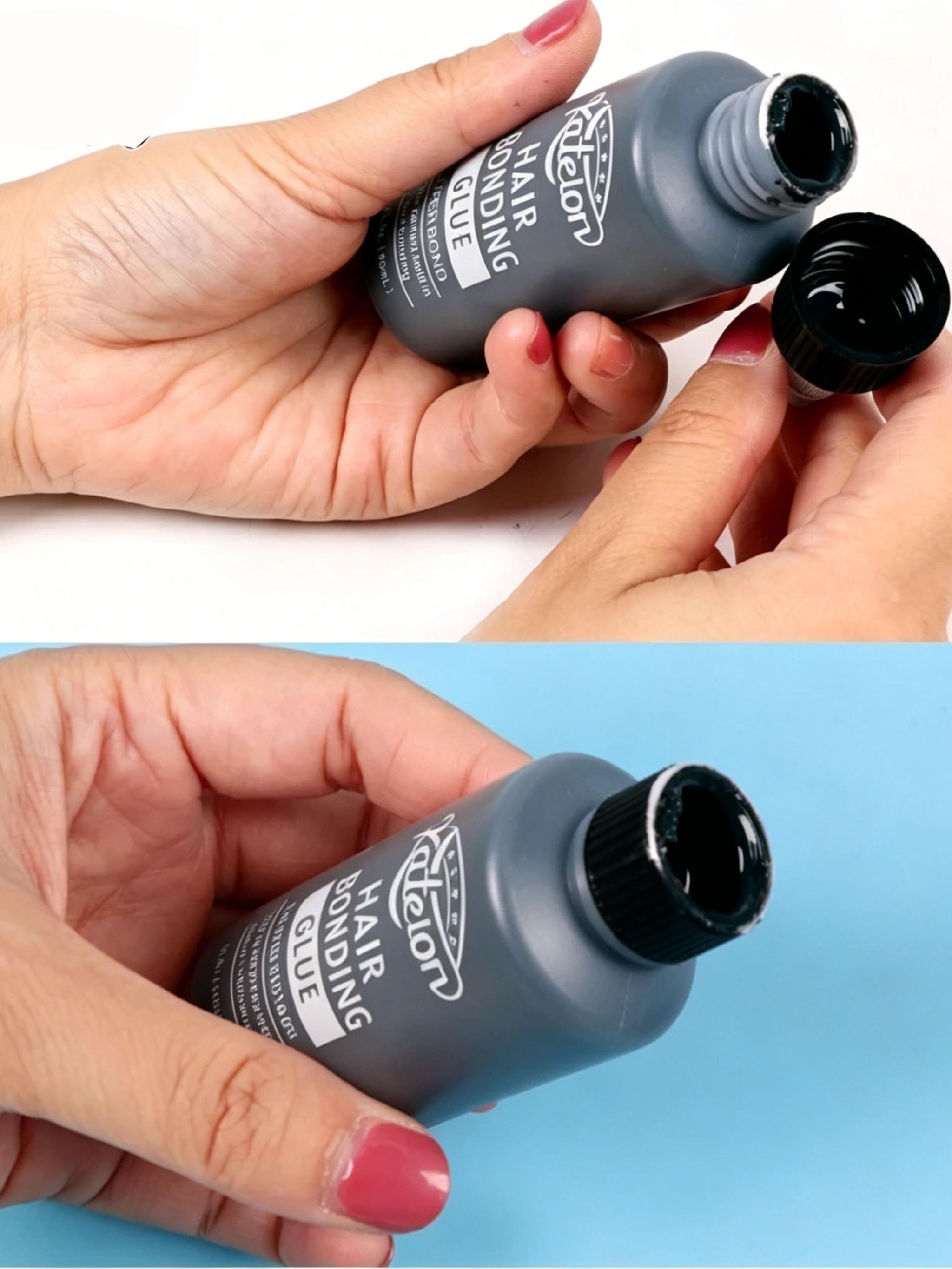 2 Oz 60 ml Black Hair Weft Bonding Glue Hair Weave bond