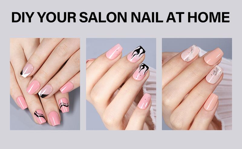 AILLSA 450pcs Extra Short Coffin 15 Sizes Full Matte Cover Nail Tips Pre-filed Pre-Shaped False Press on Nails Soft Gel For DIY Nail Art Valentine's Day Gift For Women