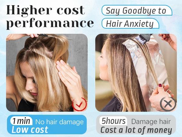 [ kookastyle ] 20inch Invisible Wire Synthetic Hair Extensions 20‘’ Long Wavy Layered Synthetic Clip in Hair Extensions with Transparent Wire Adjustable Size 6 Secure Clips Dark Brown Thick Hairpieces for Women 20 Inch