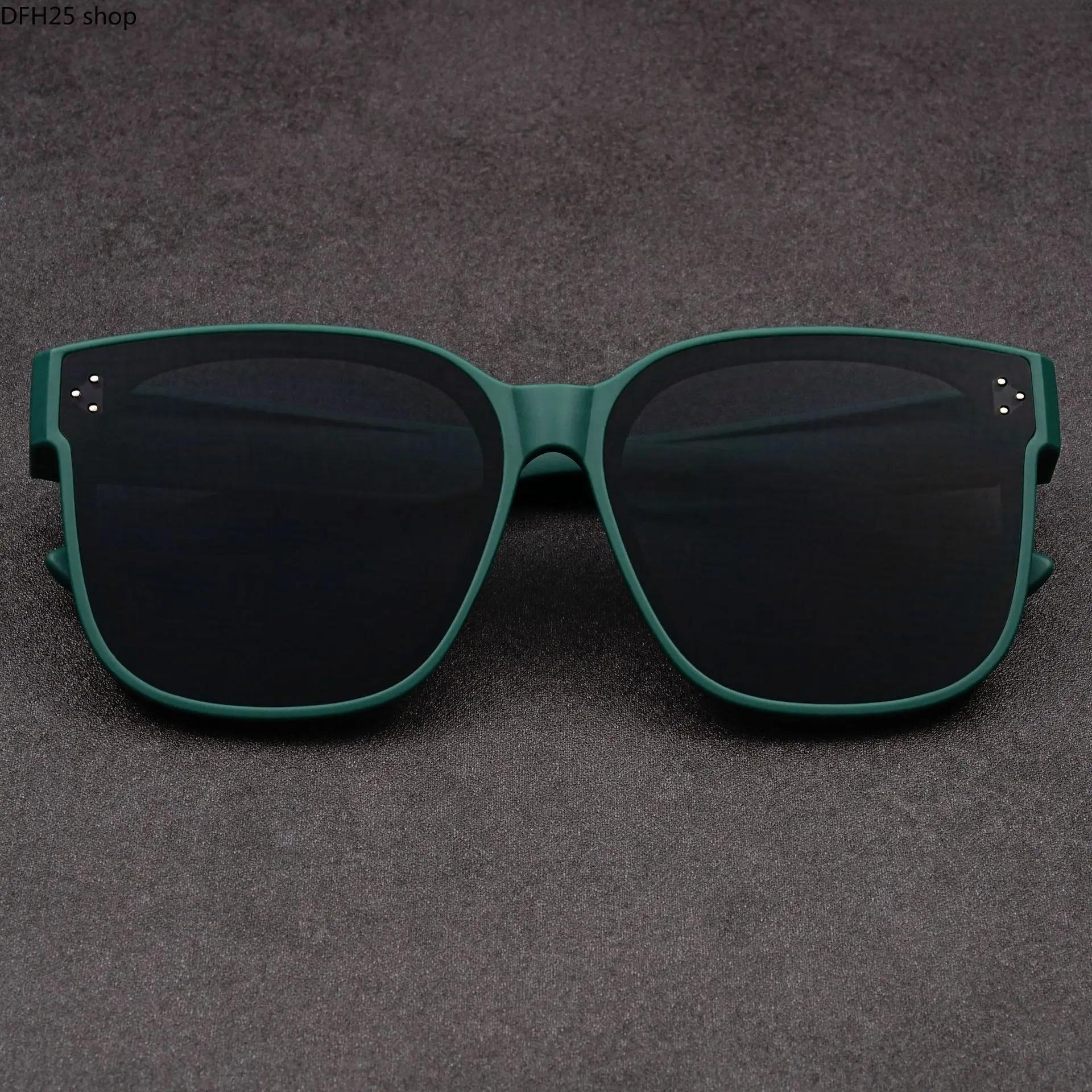 Unisex Oversized Sunglasses, Lightweight Nylon Frame With Dark Tinted UV400 Anti Glare Lenses, Wrap Around Fashion Eyewear for Driving, Outdoor Activities and Daily Wear
