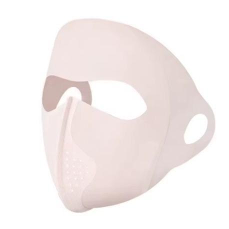 New Hyaluronic Acid Breathable Ice Silk Mask Anti-UV Traceless Riding Face Mask Sunscreen Mask Unisex UPF50+