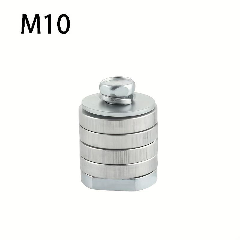 1 set Angle Grinder Adapter M10 Spindle Adapter, Including Washer and Nut, Suitable for Type 100 Handheld Polishing Machine, Angle Grinder Adapter, Angle Grinding Tools