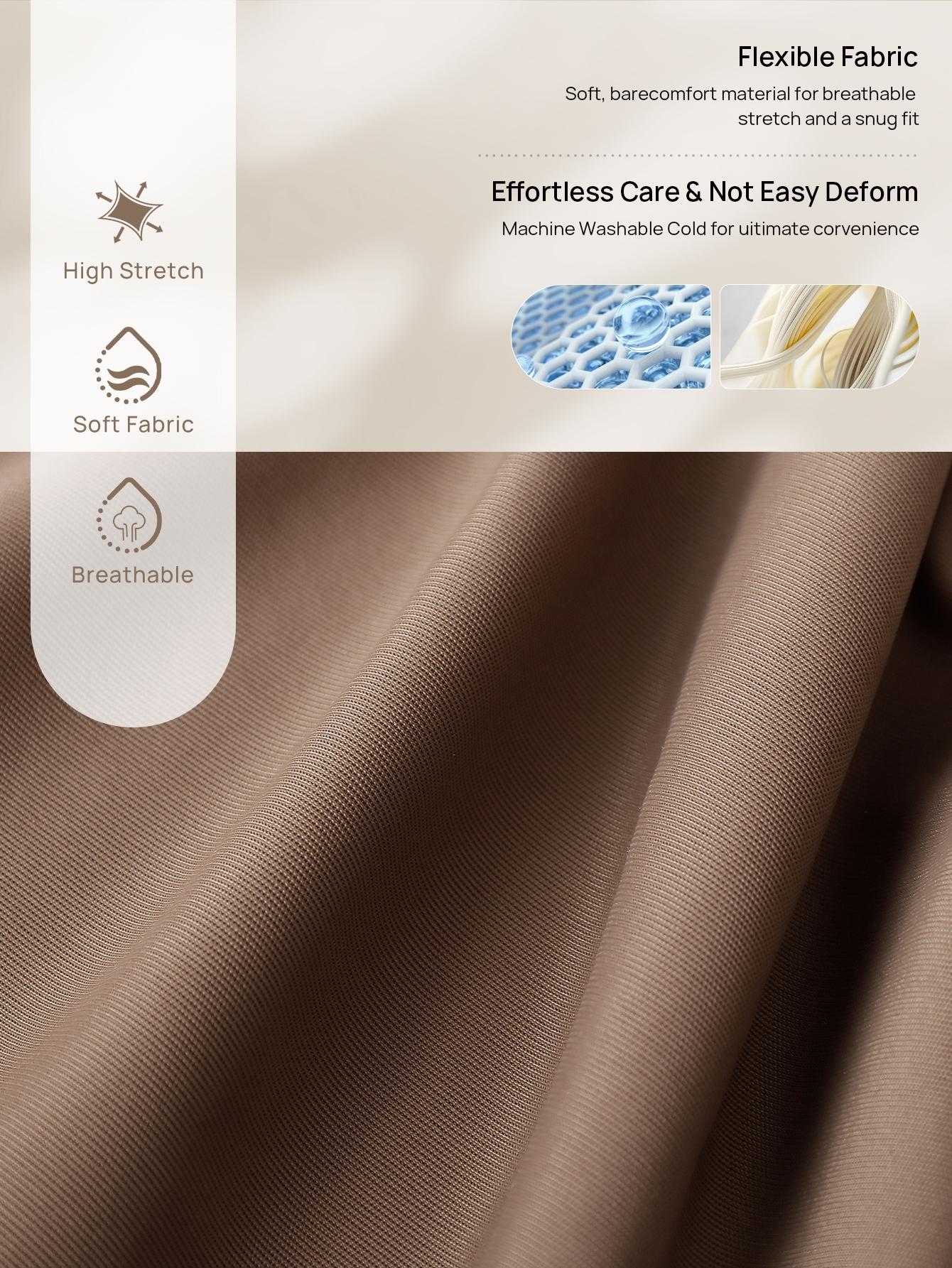 Women's Plus Size Seamless Jelly Bralette, Wide Adjustable Straps, Medium Support, Anti-Sagging, All-Season Casual Underwear