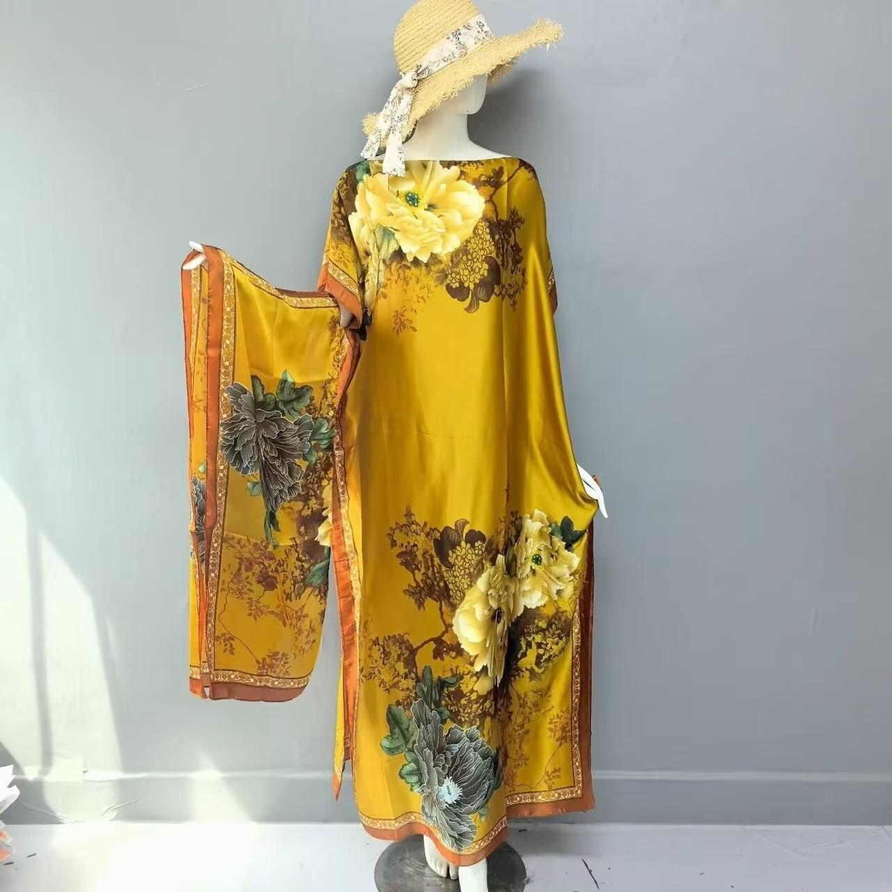 Women's Leopard Print Long Sleeve Kimono & Bandana Set, Casual Open Front Outerwear & Square Scarf Set for Beach Vacation, Beach Cover Up, Ladies Clothes Accessories for All Seasons