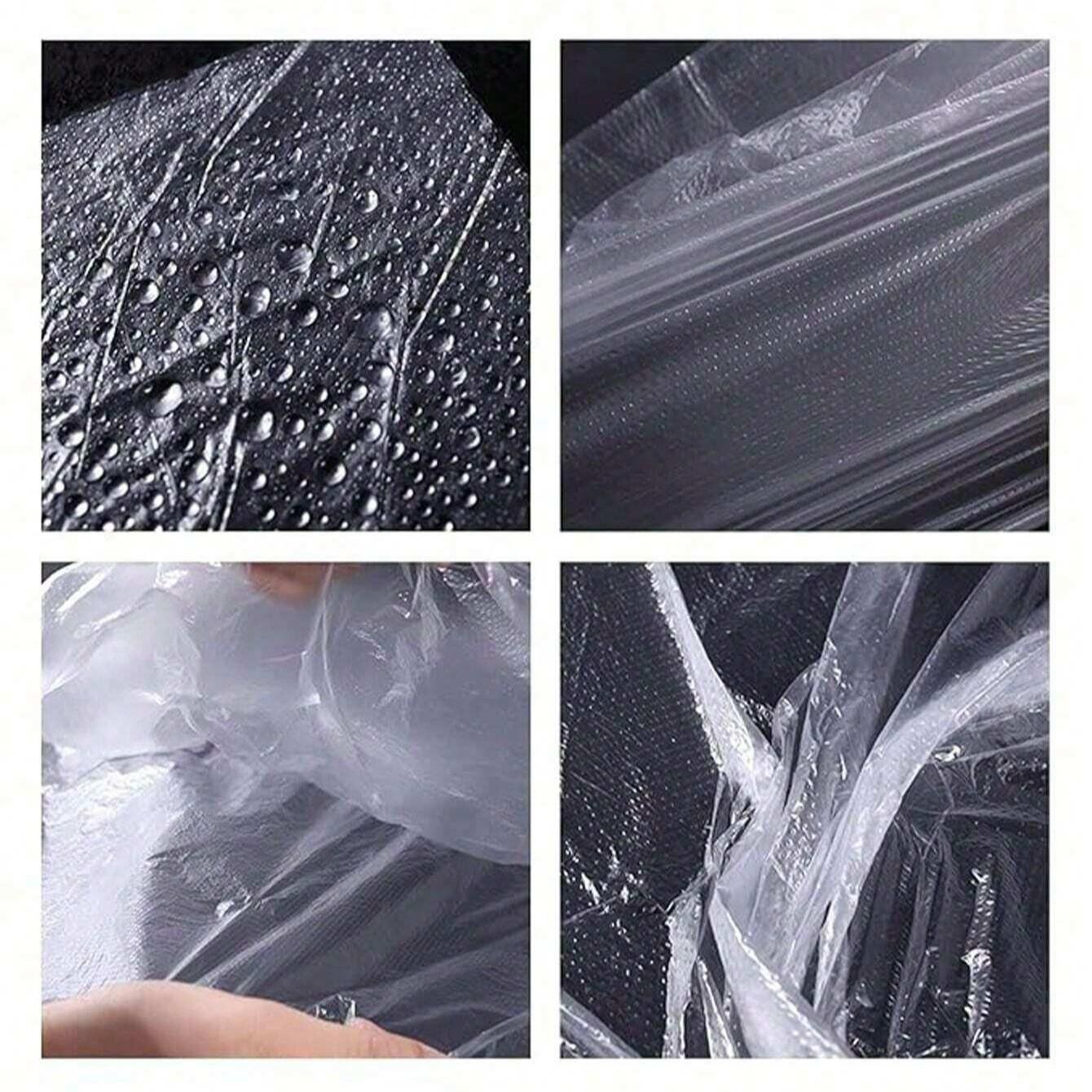 50/100 Disposable Foot Bath Bags, Portable Plastic Foot Spa Liners, Large Thin Foot Bath Inner Lining, Ideal for Home & Hotel Use