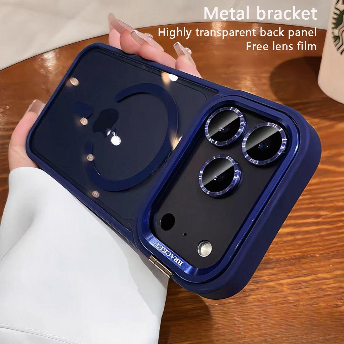 All-in-One for iPhone 17 Pro: Magnetic Case + 28° Privacy Screen Protector Film, Foldable Metal Kickstand, Lens Protection, MagSafe, Premium Gift Set