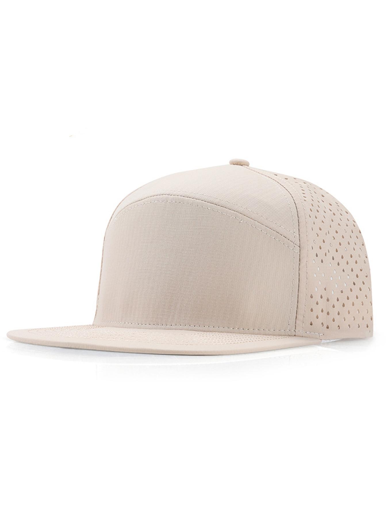 Performance Snapback Hats for Men Women,Flat Bill Cap,Flatbill Snapback Cap,Golf,Running,Workout,High Quality Hat,Adjustable Snapback Hat