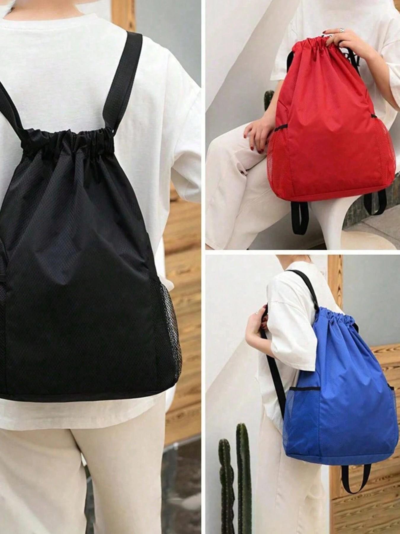 Large Waterproof Drawstring Backpack, Outdoor Sports Bag, Outdoor Fitness Bag, Wet/dry Separation, Lightweight, Quick-Dry, Large Capacity, Ideal for Hiking & Sports, Outdoor Adventure, Multifunctional Sports Bag