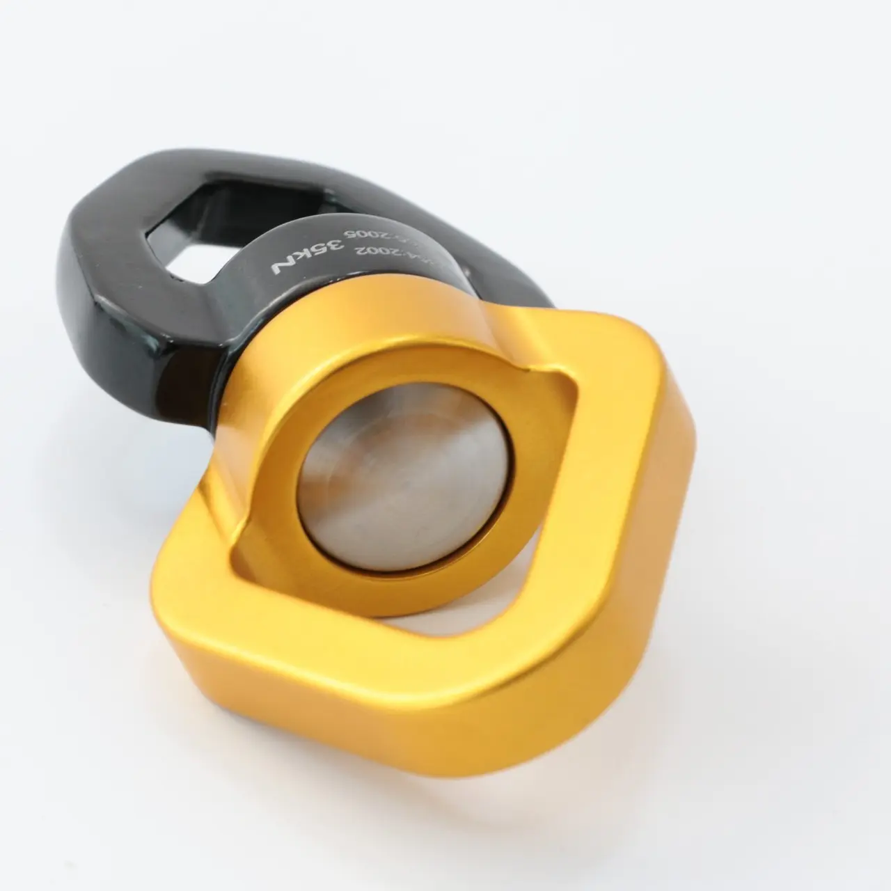 35KN universal ring yoga hammock, film and television Weiya 8-shaped connection rotating buckle, outdoor climbing equipment
