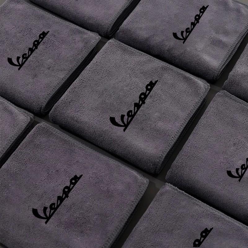High Quality Microfiber Car Wash Towel, Drying Cloth for Vespa Scooter, Cleaning Towel for Gts Lx Lxv Gtv Sprint Primavera 150 300 Accessories