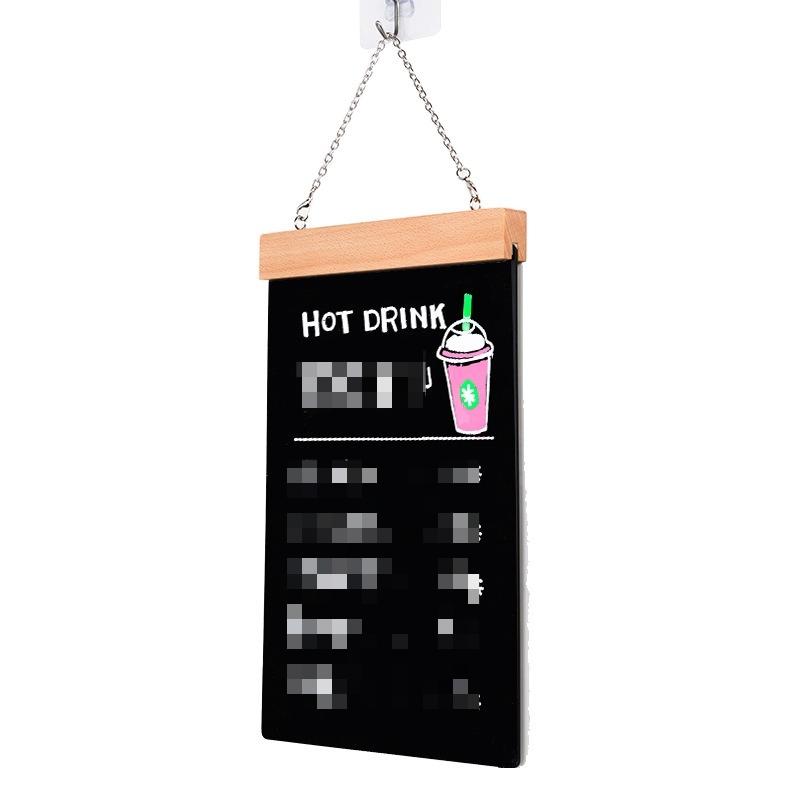 Double-Sided Erasable Hanging Whiteboard - Versatile Signage for Notices, Ads & Daily Display - Portable Message Board for Home, Office & Retail Use
