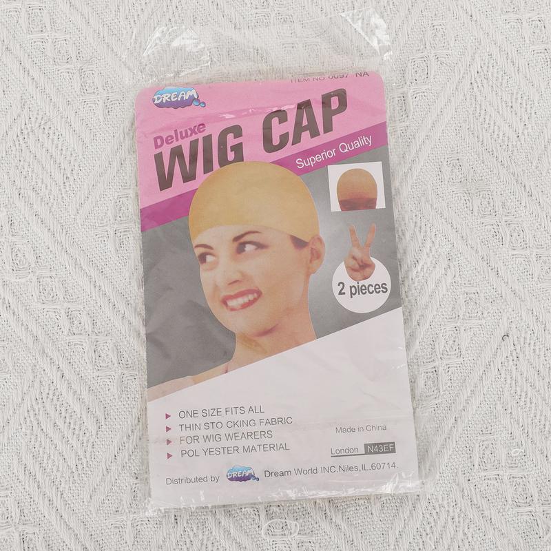 [ AISI HAIR ]Wig Cap, 1 pieces Dark Brown Stocking Wig Caps Stretchy Nylon Wig Caps for Women
