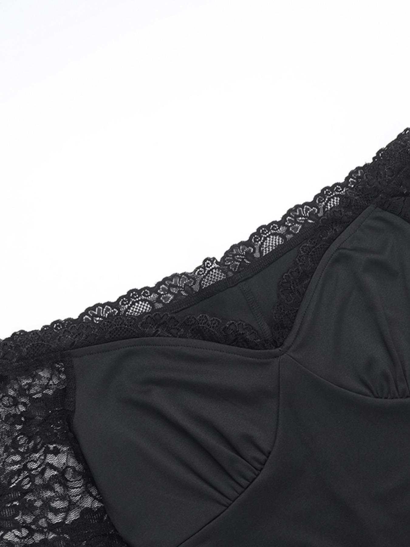 One Shoulder Lace Trim Dress, Elegant Spaghetti Strap Design, Perfect for Party, Casual & Formal Wear, Stylish Women's Clothing