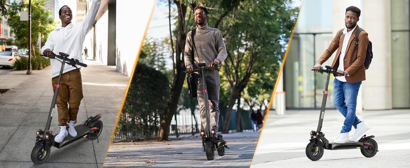 【Valentine's Day】Electric Scooter, 800W/500W Motor, 28MPH/25MPH,28 Miles/23 Miles,10' Pneumatic Tires, LED Screen Design, Double Suspension, APP Control, Electric Scooter Adults for Commuting/Playing