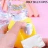 Creative Press on Makeup Water Bottle Set, Easy-To-Use Design Like Dispenser, Ideal for Makeup Removal, Pack of 4 Pieces, Versatile Dispenser Bottle, Dispensing Bottle
