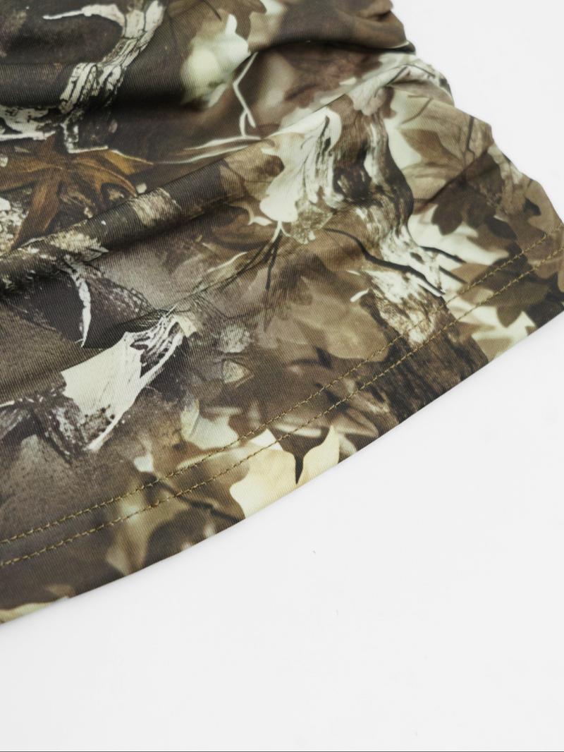 Women's Camo Print Cami Top & Shorts Two-Piece Set, Casual Fashion Cozy Two Piece Outfits for Daily Outdoor Wear, Ladies Clothes for All Seasons