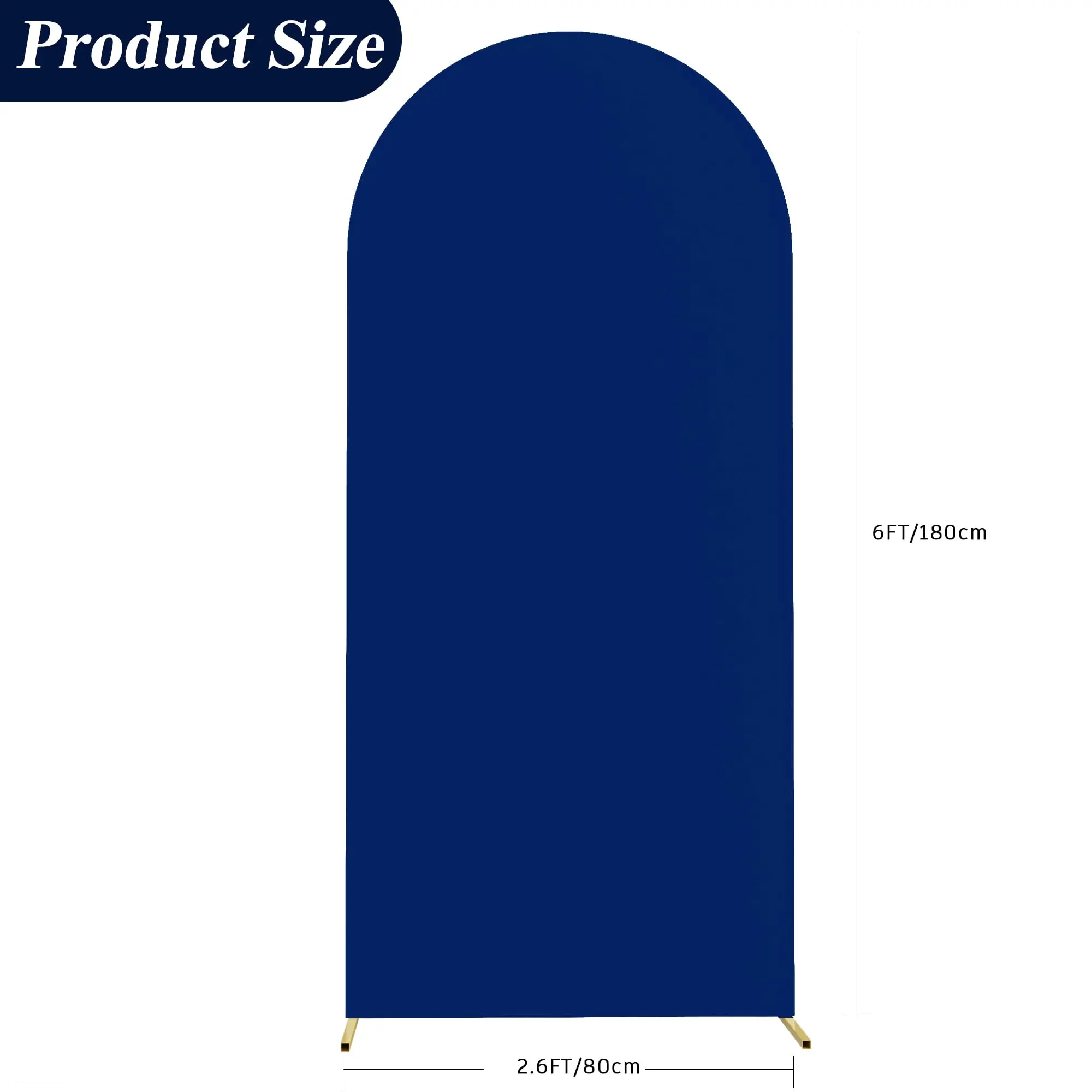 Arch Backdrop Cover, 1 Count Double Sided Arch Cover, Elastic Arch Backdrop Cover for Birthday Party Wedding Ceremony Party Decor, Wedding Arched Backdrop, Wedding Arch Covers, Decor for Weddings