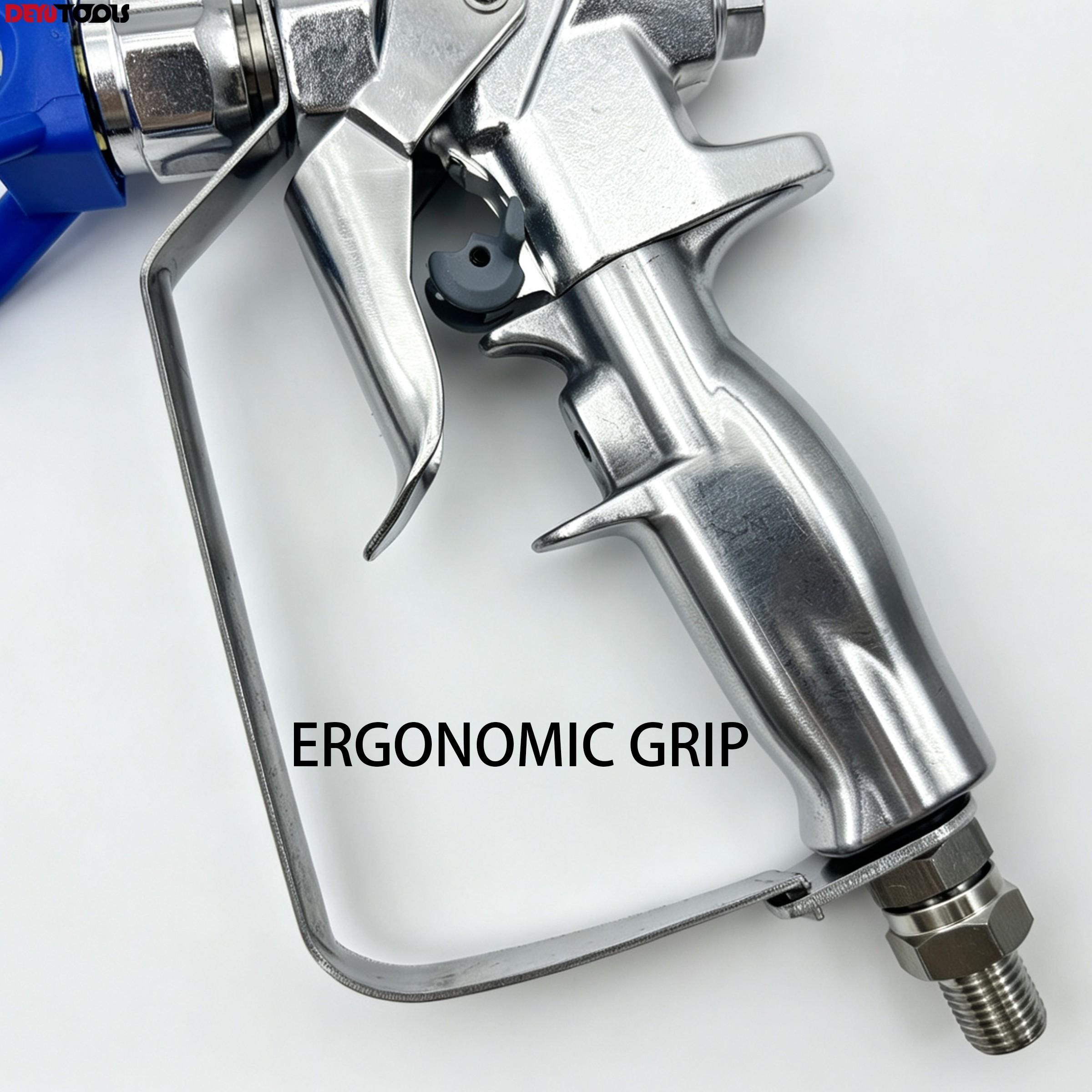 High-Pressure Portable Wall Electric Airless Spray Gun, Sharp Nozzle Guard, Compatible with Wagner Pump Sprayer, Ideal for Painting Tasks, Paint Spraying Tool, Paint Sprayer For House Painting, Paint Sprayers