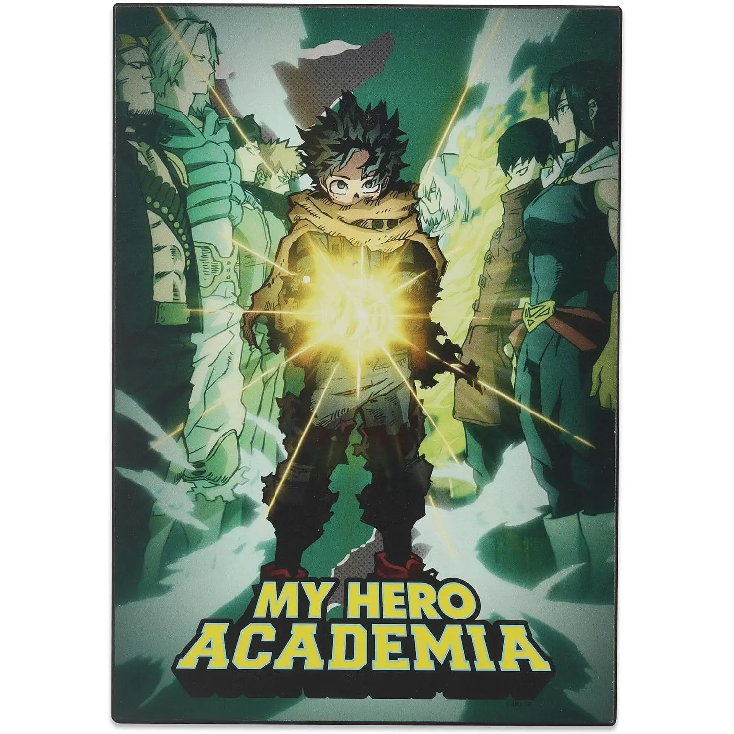 My Hero Academia Deku Wood Wall Decor | Striking Izuku Midoriya Wall Art for Home