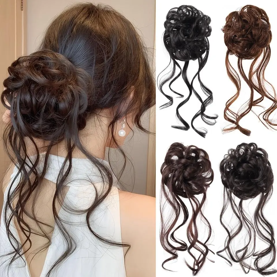 Fluffy Curly Hair Band for Women, Trendy Aesthetic Y2K Plush Headband with Soft Elastic Stretch Design, Cute Easy-to-Style Hair Accessory for Daily Wear, Party, Halloween Costume, Christmas, New Year Festival, Concerts & Special Events