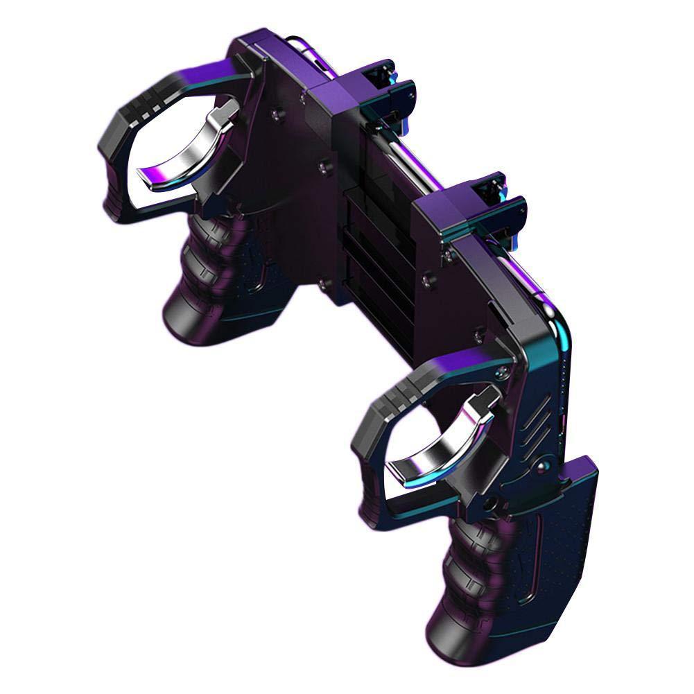 double wireless controller game machine Trigger Free Fire PUBG Controller for Cell Phone Gamepad Joystick Control Mobile Game Pad Pugb Smartphone Command