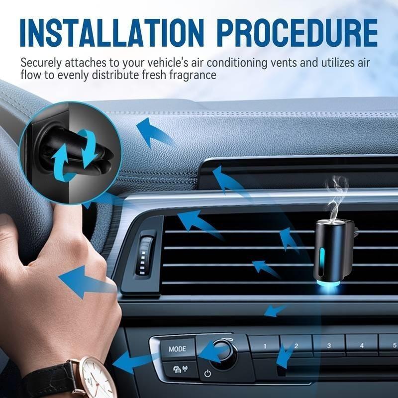 Smart Car Air Diffuser, Car Air Freshener, Car Essential Oil Diffuser, Humidifier Car Air Freshener, Car Electrical Appliances  Christmas gift Birthday Gift New Year gift Valentine's Day gift Winter gift