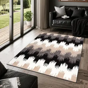 Velvet soft and comfortable patterned printed Area Rug, suitable for multiple scenarios, available in various sizes, soft and non-shedding.
