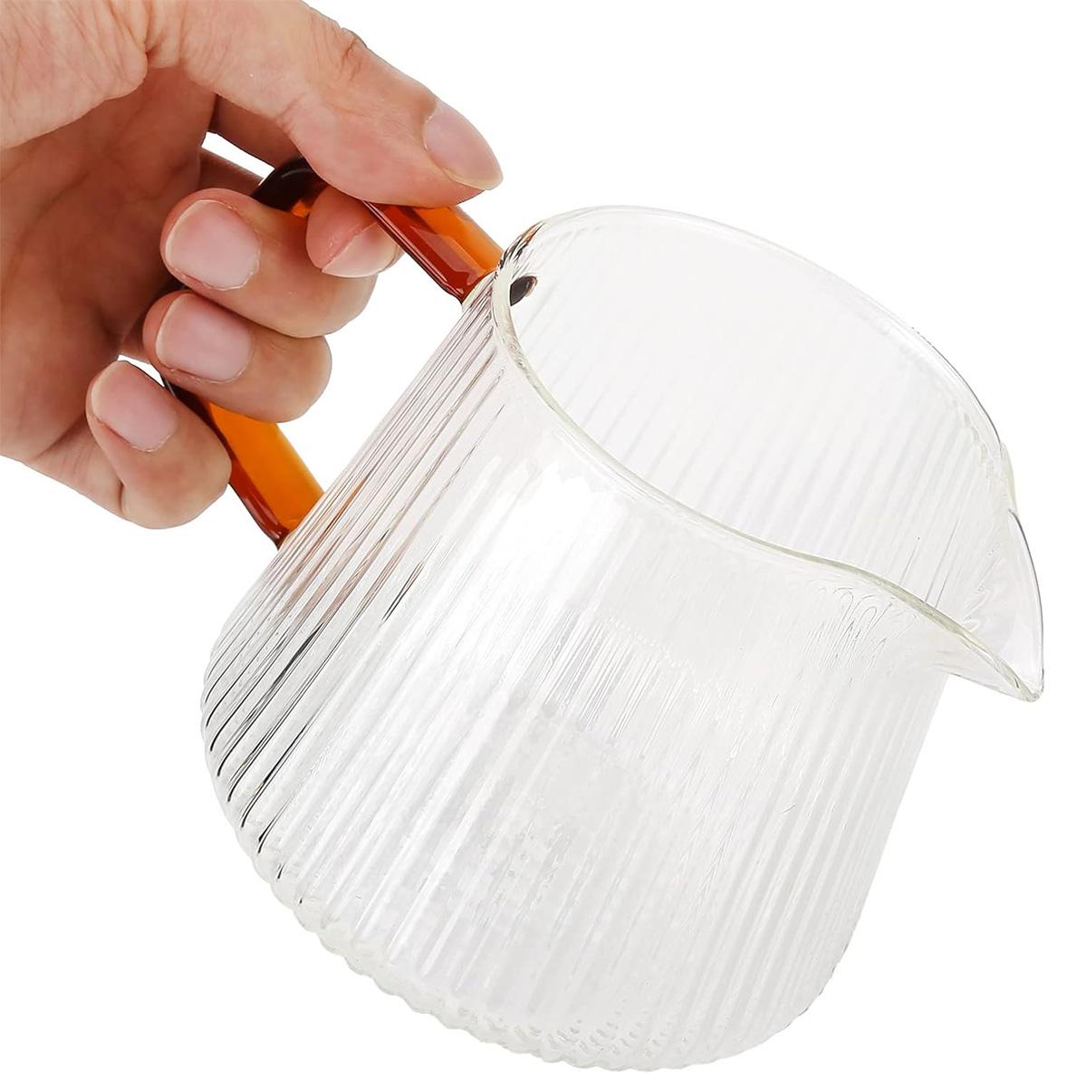 Pour over Coffee Maker, 23.6oz/700ML Glass Carafe, Glass Dripper/filter, Drip Coffee Maker Set, 1-6 Cups, Home or Office Use