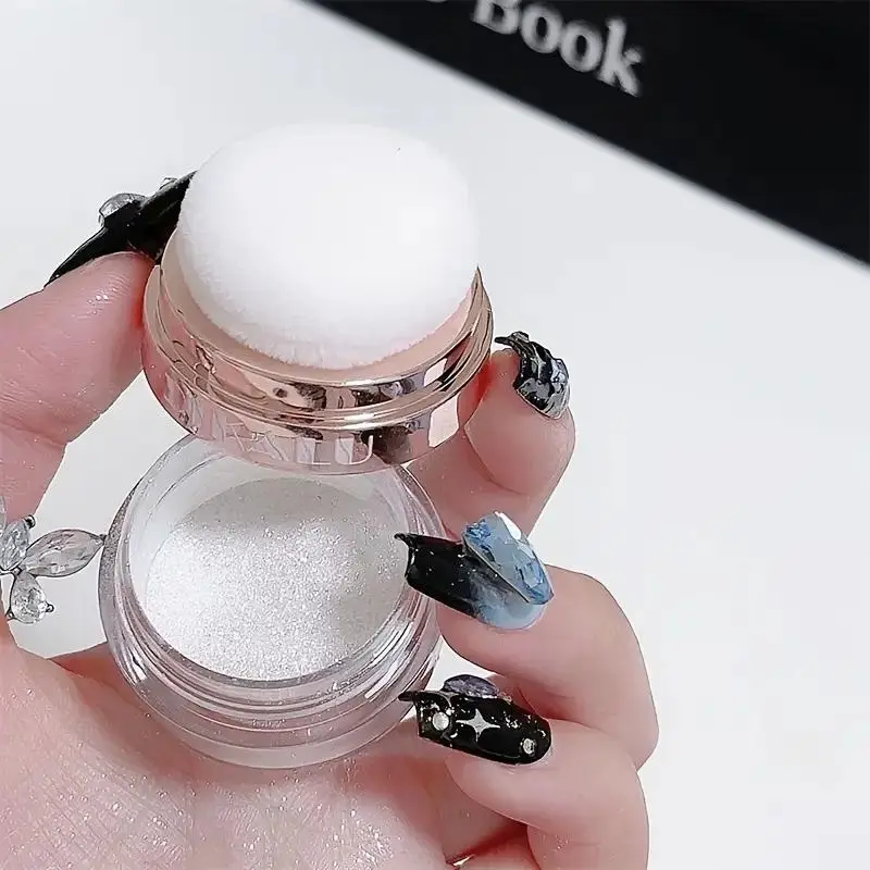 Shimmering Body Powder -, Metallic Glitter, Pearlescent Glitter, Long-Lasting Shine & Body Glow for Wedding, Party, Everyday - Even Coverage Body & Hair Powder - Glowy Makeup for Women & Men, Metallic Finish