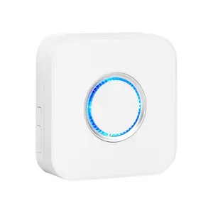Wireless 12V Door Chime System with 656ft Range - Smart App Control & Remote Alarm for Home or Business with 6 Sensors