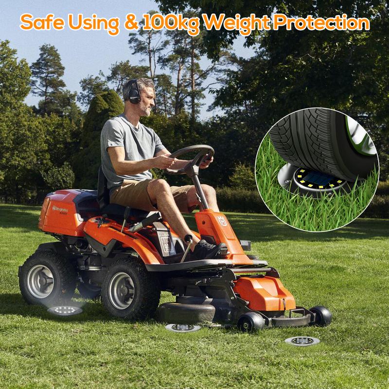 Earrck Solar Outdoor Lights, 12 LEDs Solar Garden Lights/IP65 Waterproof/Warm&White Super Bright in-Ground Lights/Solar Disk Lights for Garden&Yard&Walkway&Pathway&Patio&Lawn&Driveway&Pool&Outdoor(8/12Pack) Earrck Solar Outdoor Lights, 12 LEDs Solar Garden Lights/IP65 Waterproof/Warm&White Super Bright in-Ground Lights/Solar Disk Lights for Garden&Yard&Walkway&Pathway&Patio&Lawn&Driveway&Pool&Outdoor(8/12Pack)