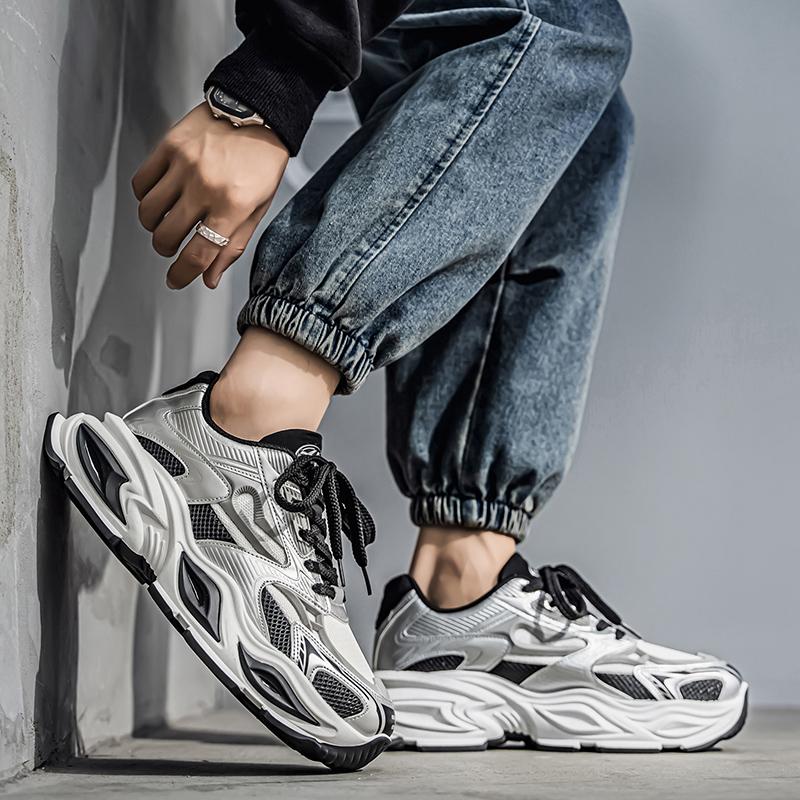 Breathable Comfortable Men's Shoes, Fashion Versatile Slimming Effect, Trendy and Stylish Footwear for Everyday Wear