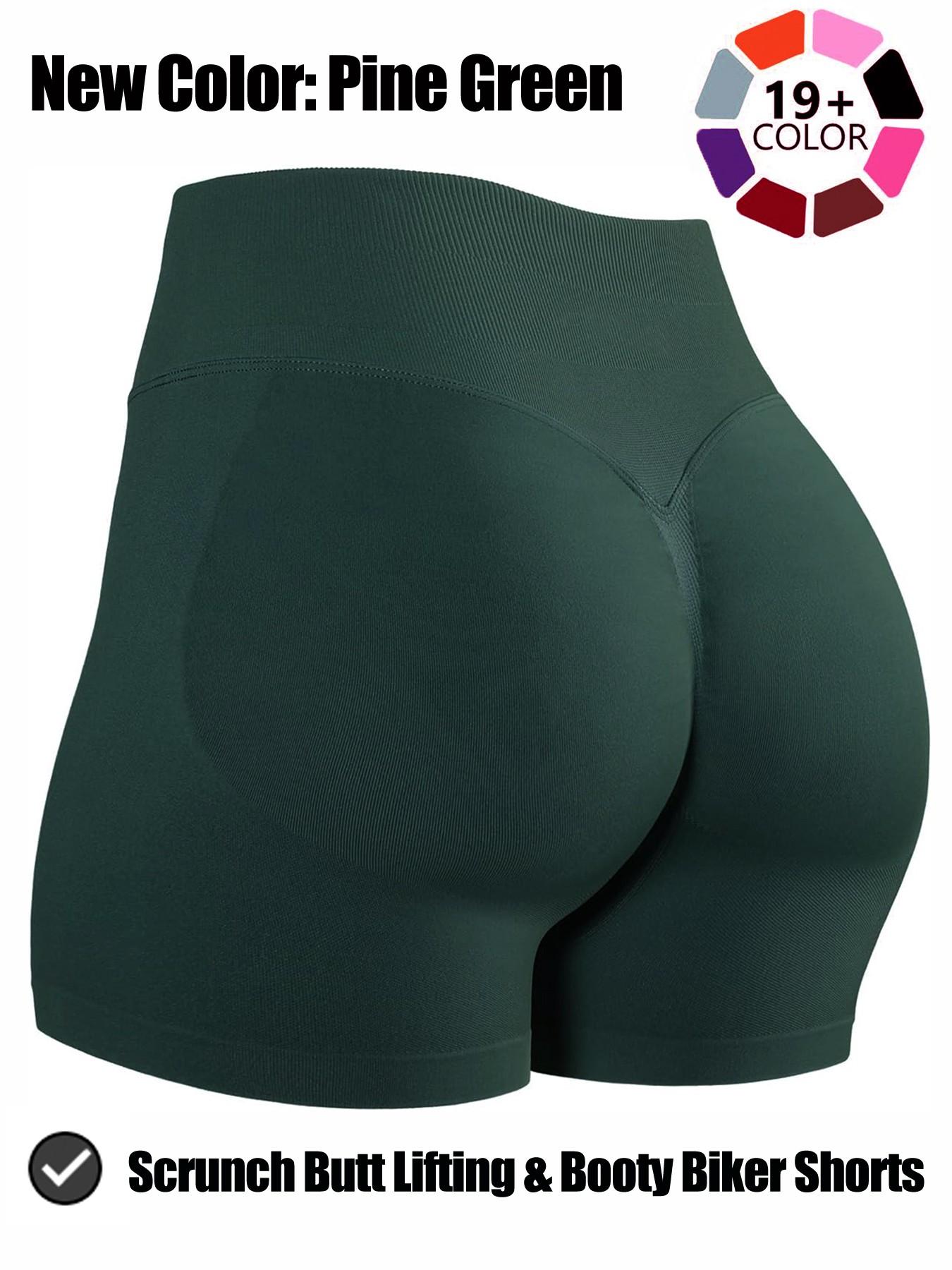 Seamless Shorts for Women, Invisible Scrunch Butt Lifting Gym Booty Biker Shorts, Breathable Comfortable High Stretch Skinny Shorts, Gym Shorts, Ladies Sportswear for Indoor Outdoor Wear, Athletic Shorts, High Waist Shorts Seamless Shorts for Women, Invisible Scrunch Butt Lifting Gym Booty Biker Shorts, Breathable Comfortable High Stretch Skinny Shorts, Gym Shorts, Ladies Sportswear for Indoor Outdoor Wear, Athletic Shorts, High Waist Shorts